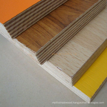 colourful melamine plywood board